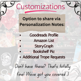 JUST BOOKS: 4-star+ spicy dark reads w/ optional tropes, minus merch
