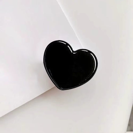 Heart Phone Grip E-Reader Holder (black. see bulk rate) - Dark Romance Crates