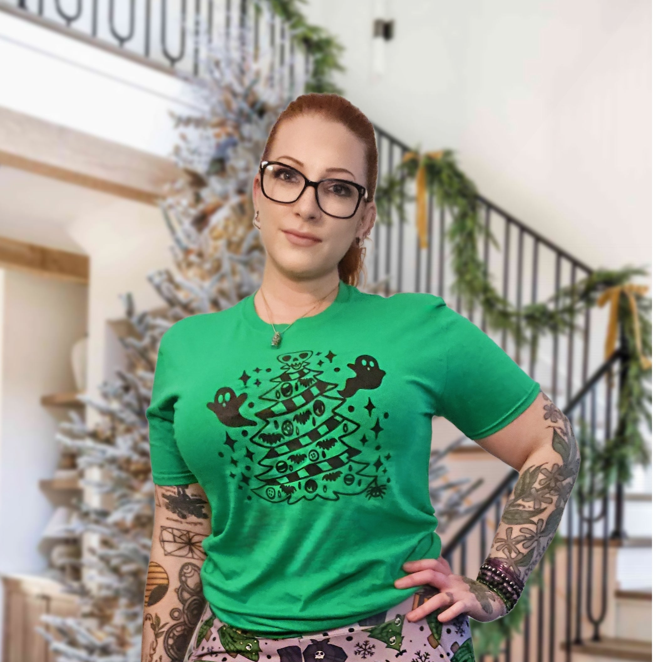 "Creepmas Tree" Spooky Holiday Tee - Unisex Shirt