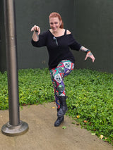 Uni Monsters Semi-Exclusive Leggings - High-quality Handcrafted Vibrant