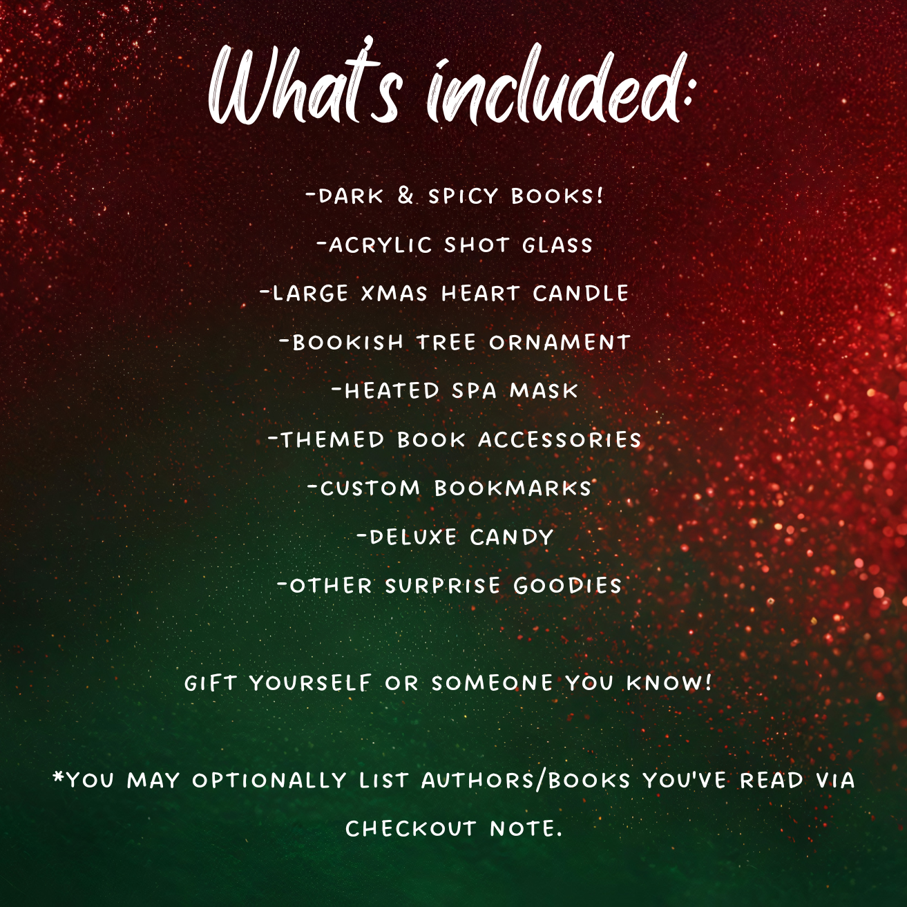 Seasons Creepings Holiday Dark Romance & Erotic Horror Book Box w/ toy option - Dark Romance Crates